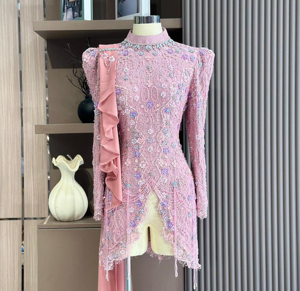 ROSE PINK | Rp. 385.000 | LD 100 - 120 | Free rok + Hijab + kamisol / kemben