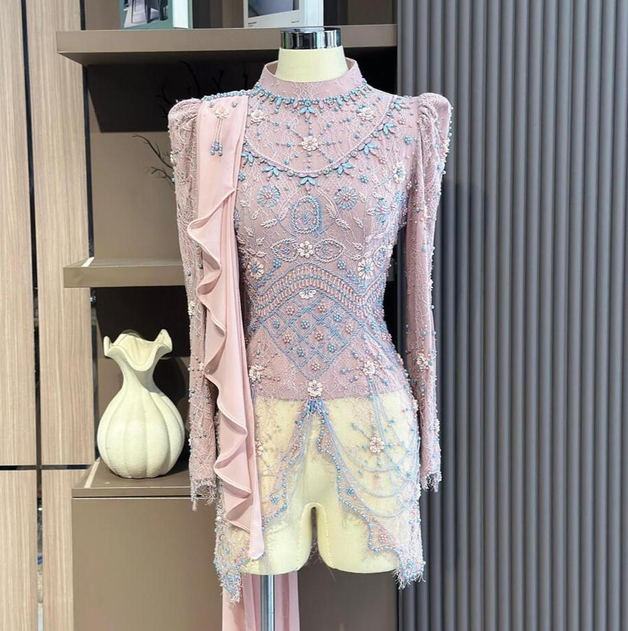 SERUNI PINK | Rp. 345.000 | LD 100 - 110 | Free rok + Hijab + kamisol / kemben