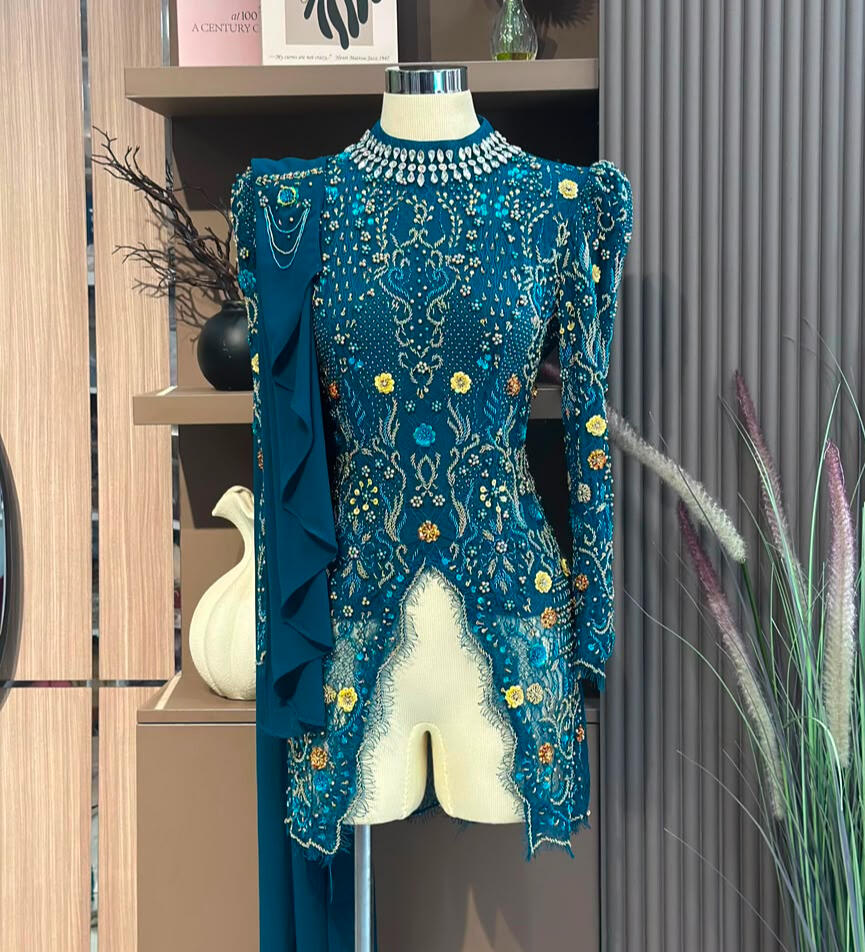 EMERALDA | Rp. 375.000 | LD 100 - 110 | Free rok + Hijab + kamisol / kemben